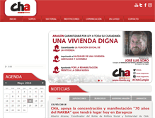 Tablet Screenshot of chunta.org